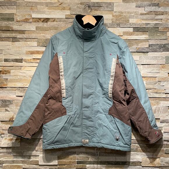 Vintage Spyder S Ski Jacket | XT Ceramic 10K, 10+ Pockets Zip Neck Warmer Vented - Picture 1 of 16